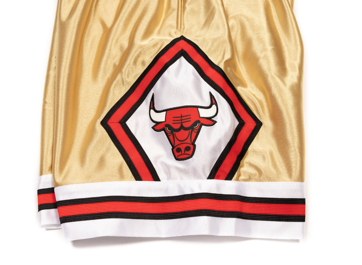 Mitchell & Ness Mens 75th Anniversary Chicago Bulls Swingman Shorts L