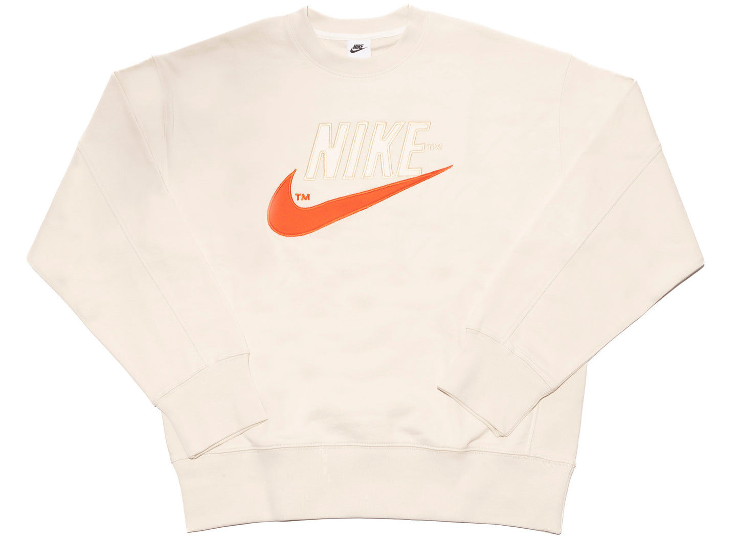 Nike Sportswear Beige Nike Sweatshirt Nike Sportswear Club Beige