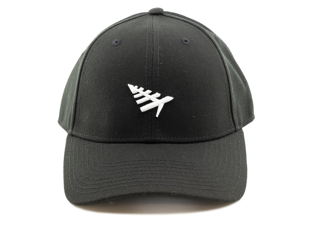 Paper Planes Icon II Dad Hat in Black