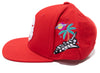 BBC Parasio Snapback Hat in Red