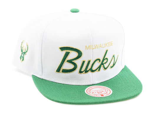Mitchell & Ness NBA Heritage Bucks Snapback