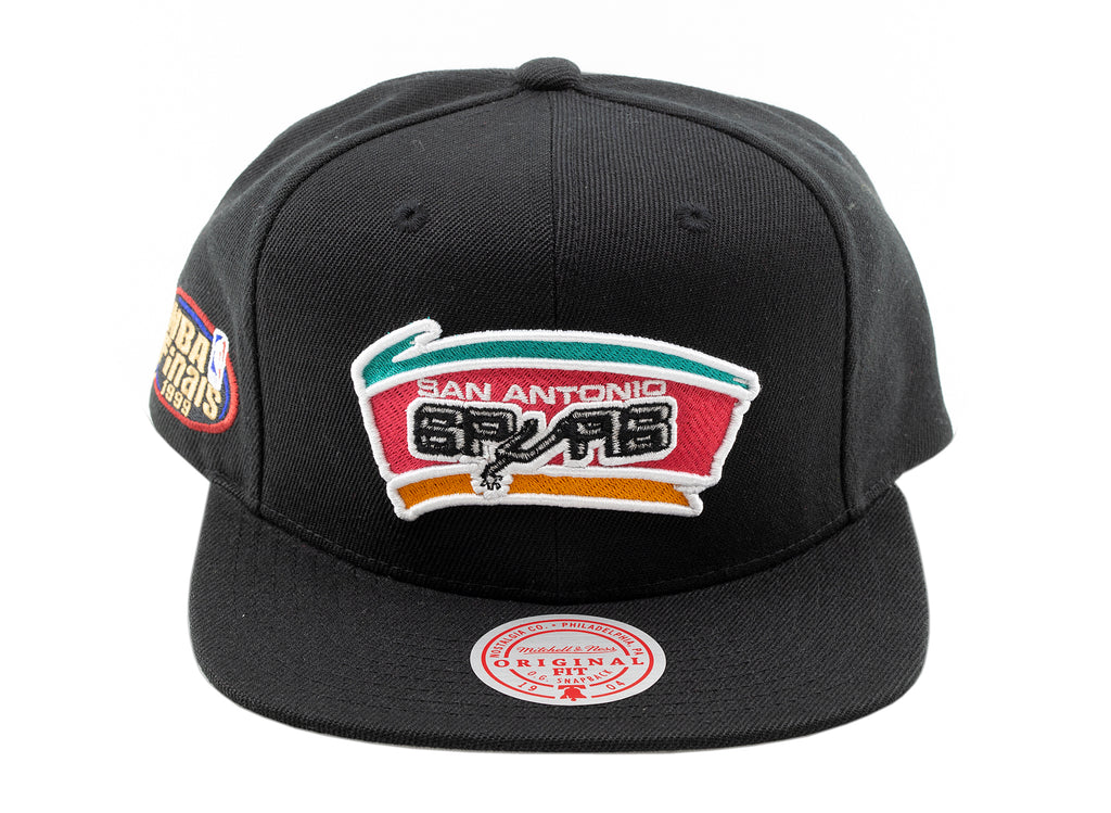 Mitchell & Ness NBA Finals Patch HWC San Antonio Spurs Snapback