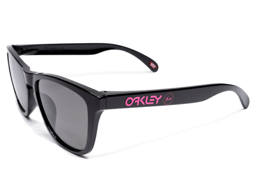 Oakley x FRGMNT Frogskins Polished Black w/ Prizm Grey 'Vivid Pink' FRAGMENT xld
