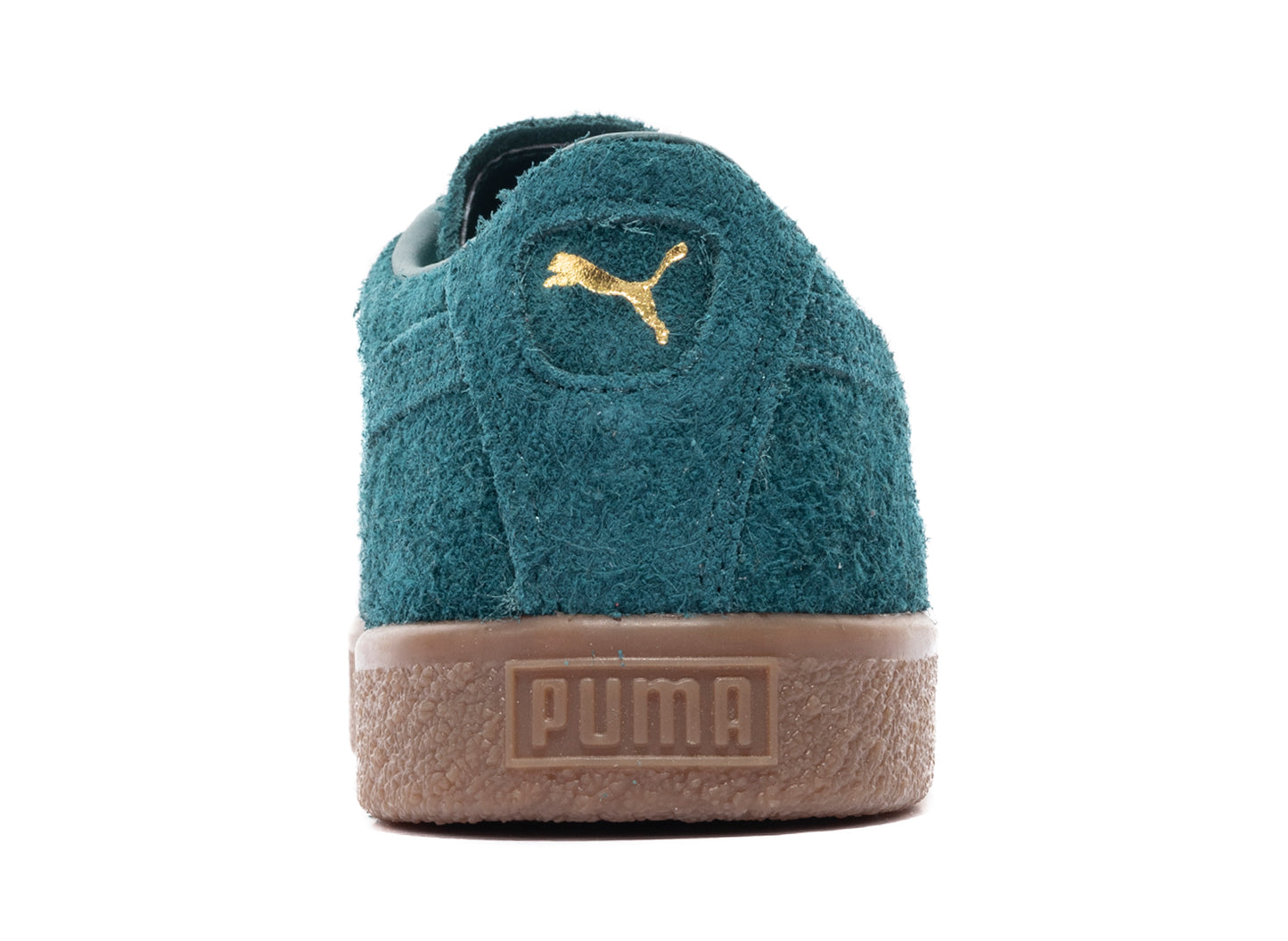 Puma VTG Hairy Suede in Varsity Green & Gum