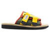 Suicoke Kaw-Cab Sandals olive yellow
