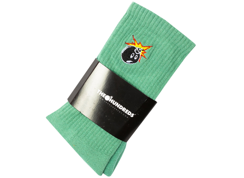 The Hundreds Adam Bomb 20W Socks in Green