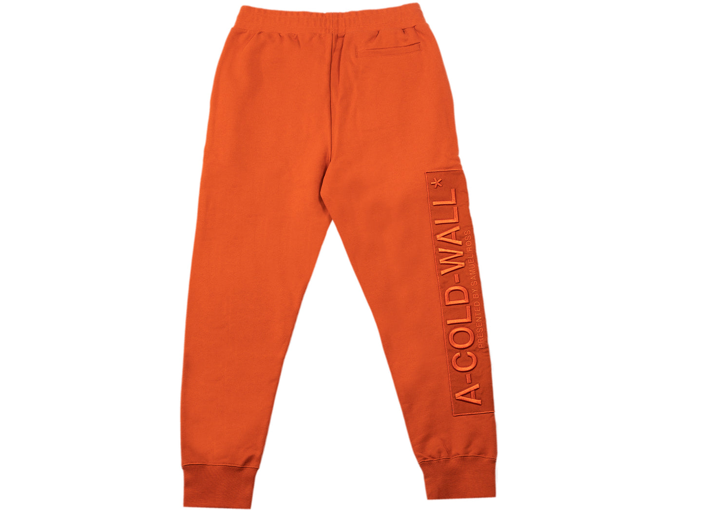 A-COLD-WALL* Knitted Embroidered Logo Sweatpants