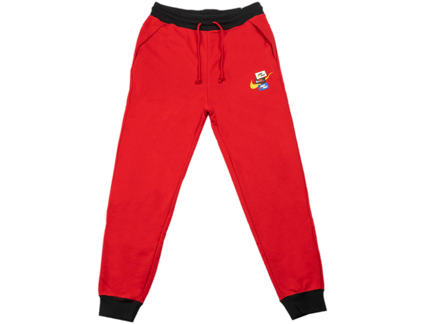 Jordan Jumpman Fleece Pants in Red