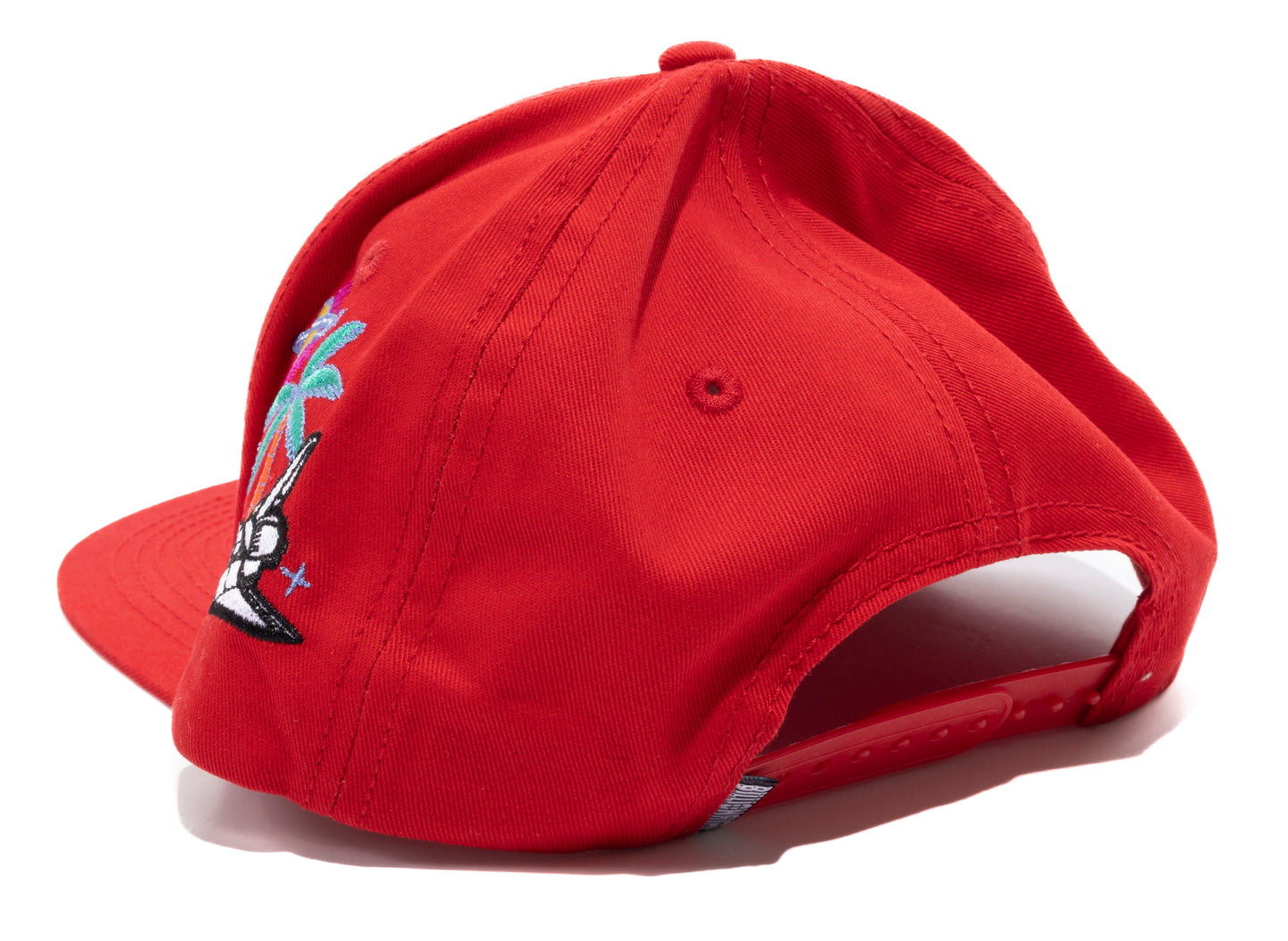 BBC Parasio Snapback Hat in Red