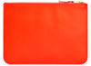 Comme des Garçon Ruby Eyes Wallet in Orange