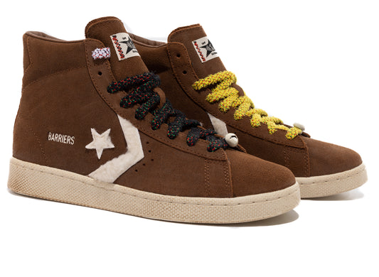 Barriers x Converse Pro Leather Hi 'Monks Robe'