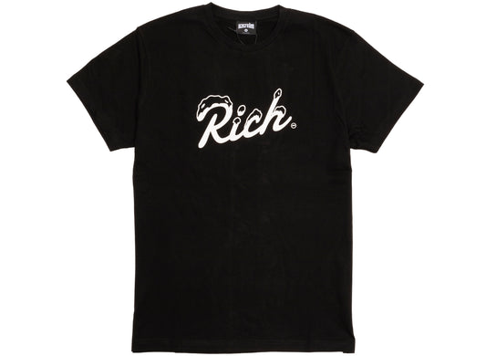 Ice Cream Rich S/S Tee in Black