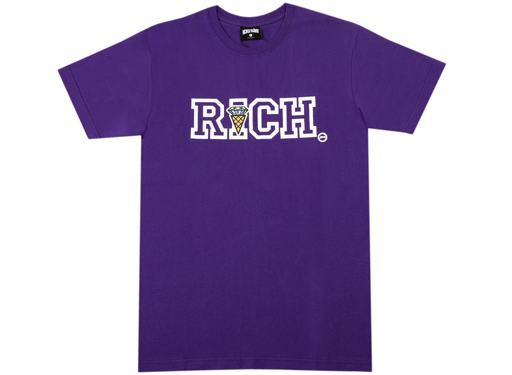 Ice Cream Richer S/S Tee in Violet