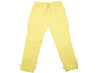 John Elliott Yellow Sateen Cargo Pants in Toxic Yellow