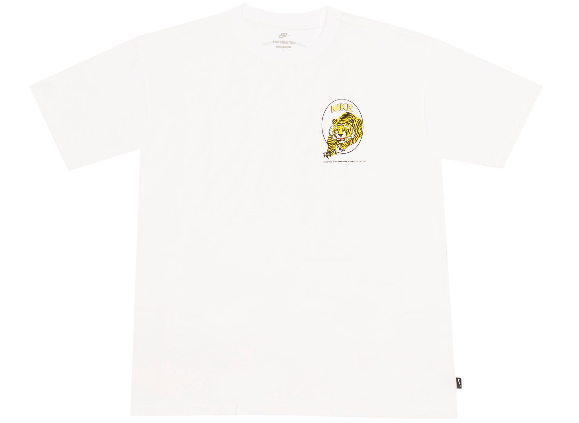 Nike NRG Tiger Tee in White – Oneness Boutique