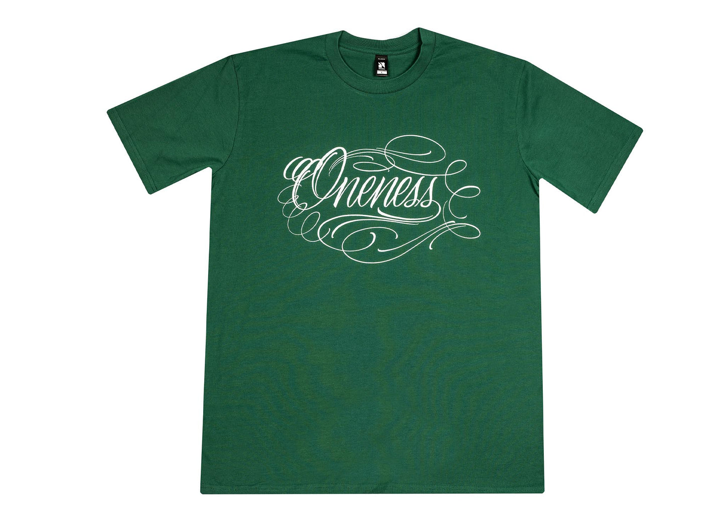 Oneness Script Logo Tee 'Green'