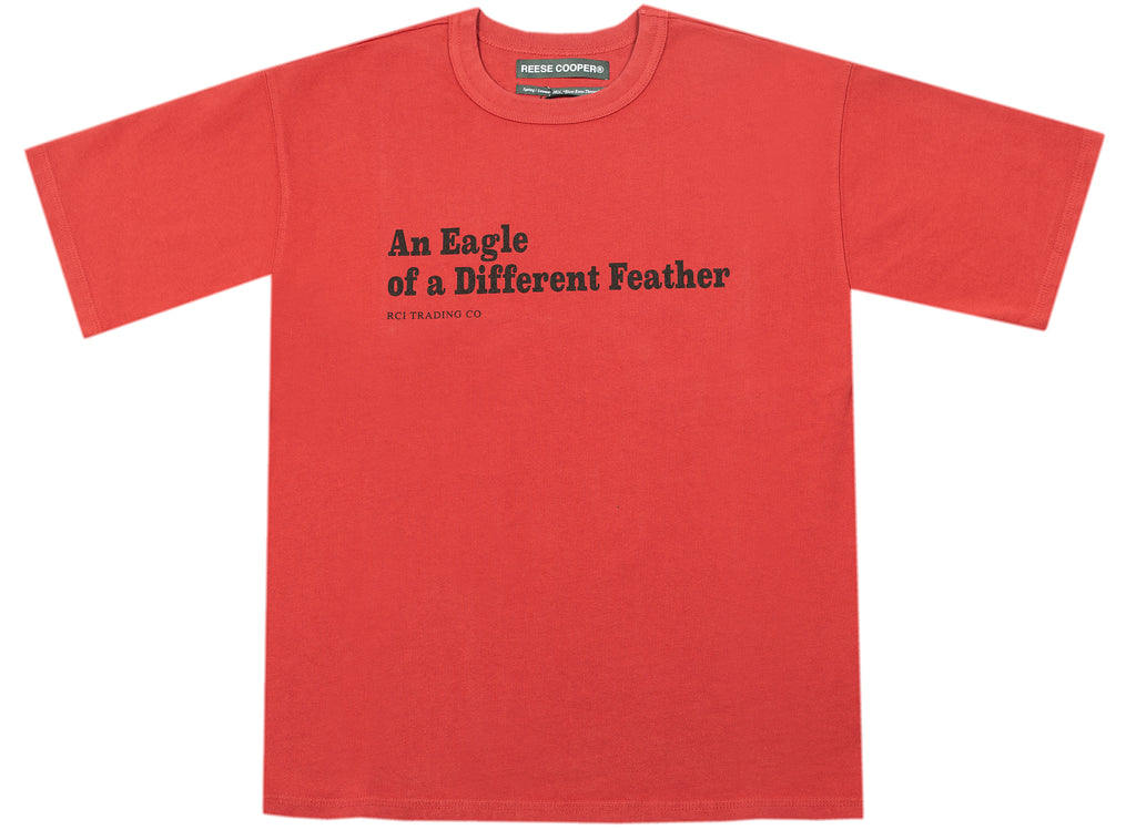 Reese Cooper Eagle of a Different Feather Tee in Red