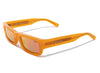 Rhude Rhoyce Frame Sunglasses in Orange
