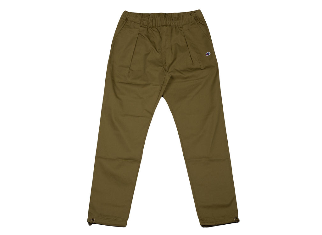 Champion Straight Hem Pants 'Fig Green'