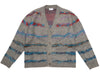 John Elliott Mohair Jacquard Cardigan