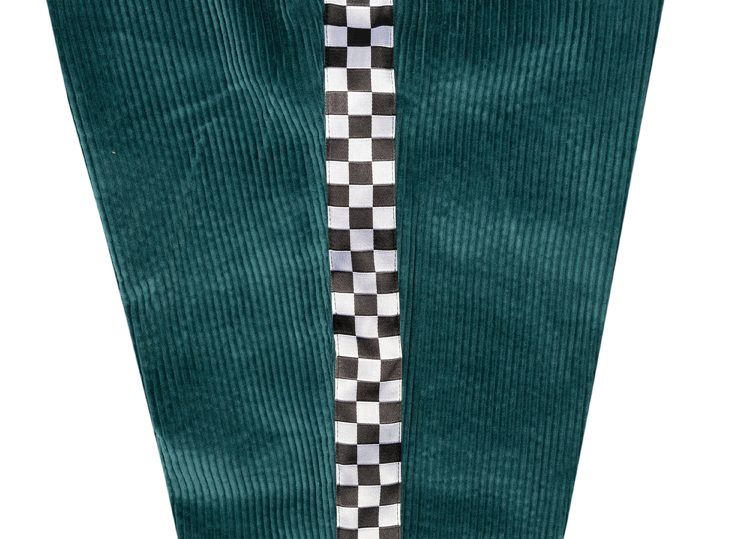Just Don Corduroy Checkerboard Trousers