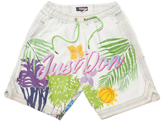 Just Don Denim Tropic Shorts