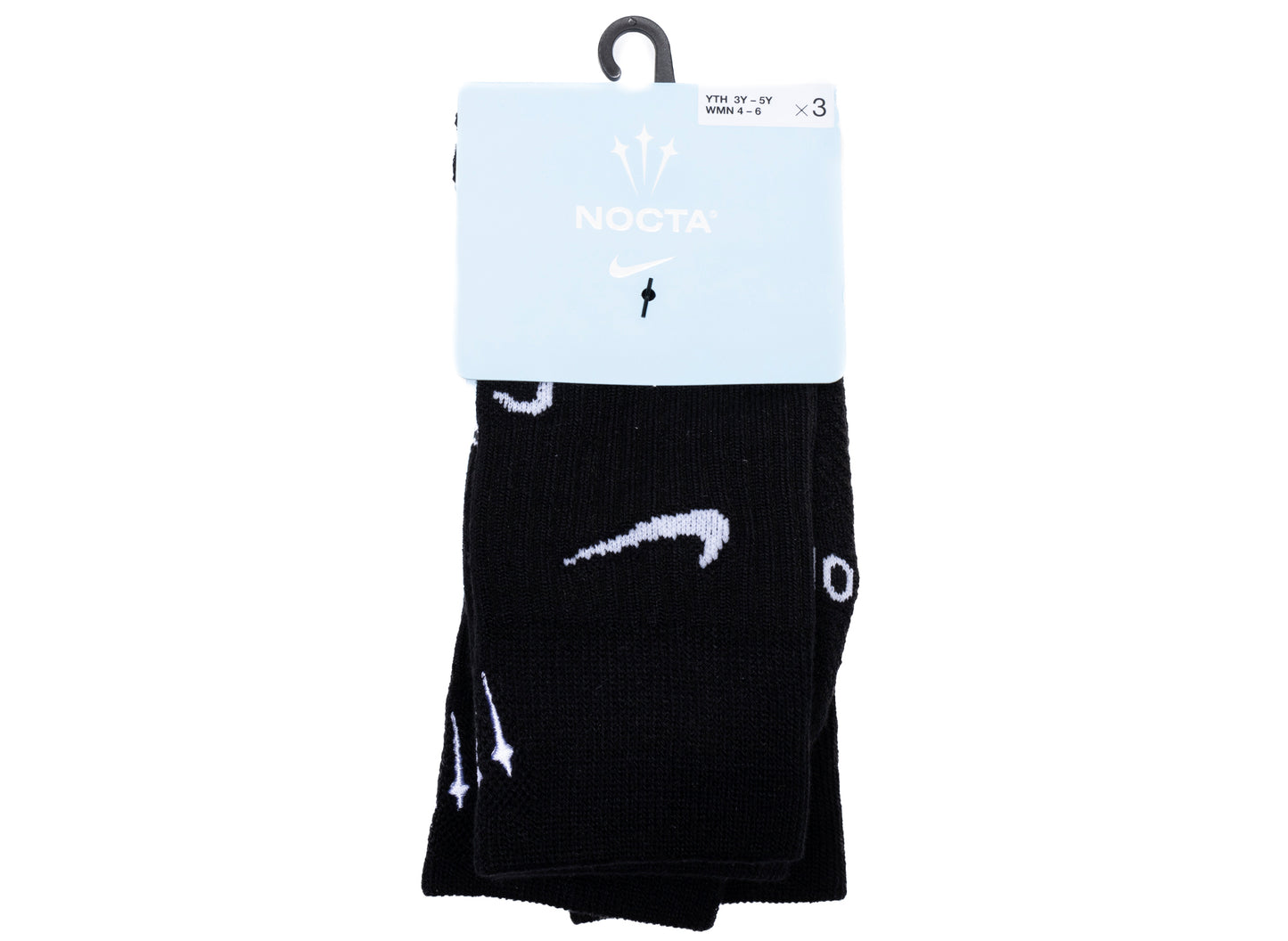 Nike NOCTA SNKR Crew Socks 3 Pack