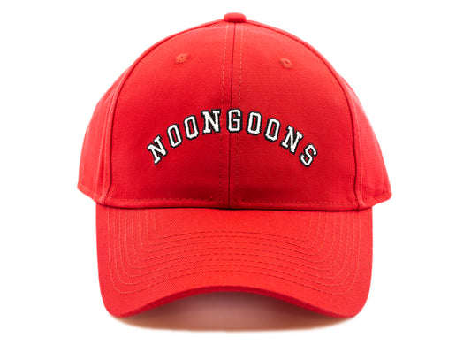 Noon Goons Varsity Logo Hat in Red