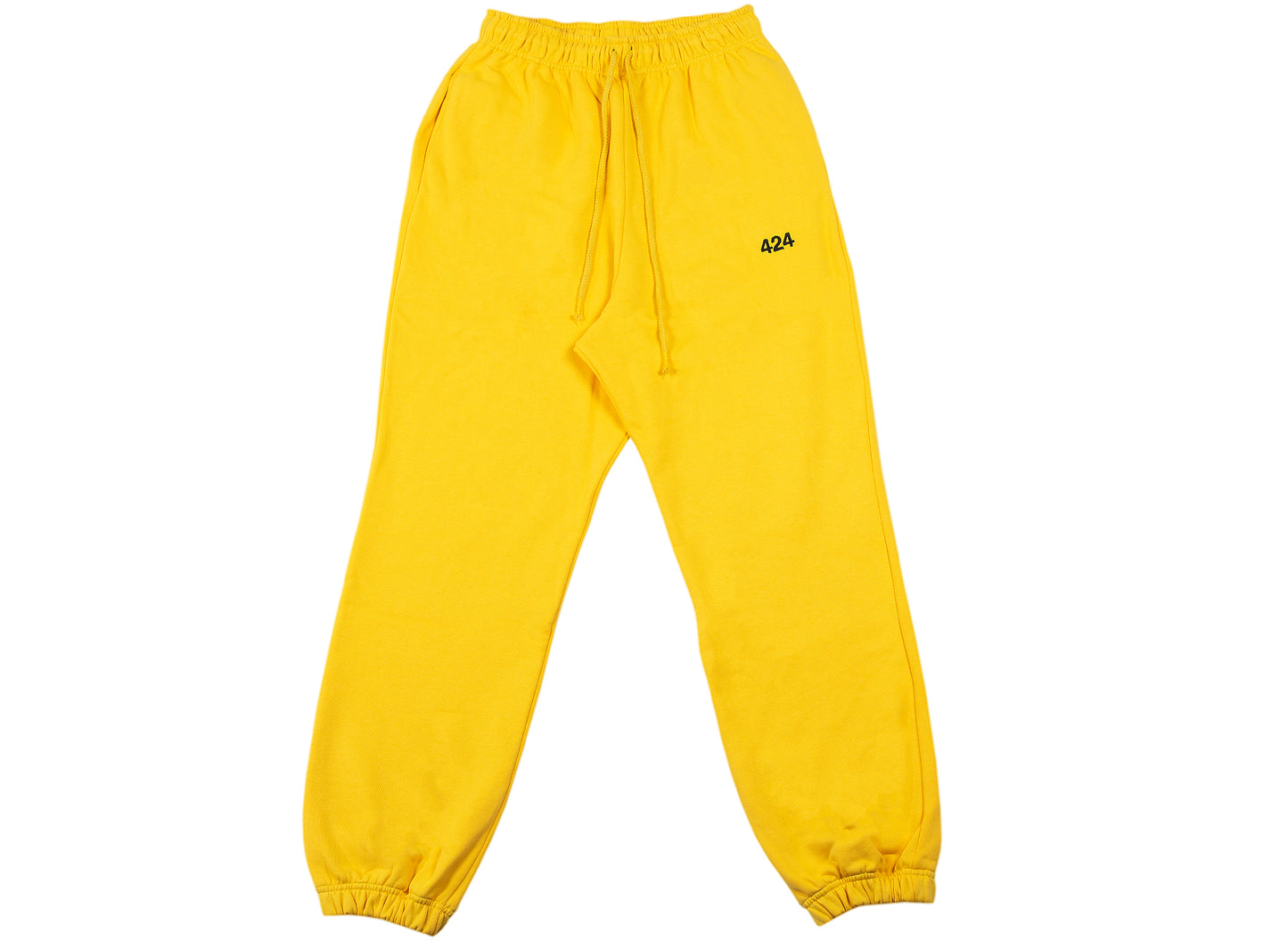 424 Logo Sweatpants in Yellow
