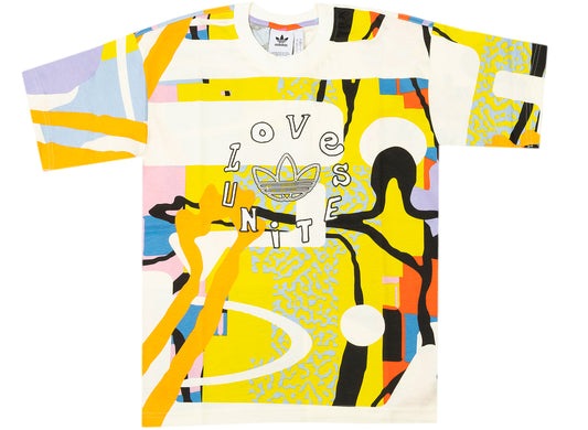 Adidas Love Unites All-Over Print Tee