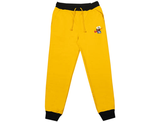 Jordan Jumpman Fleece Pants in Yellow