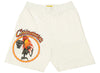 Chinatown Market Skelly World Tour Sweatshorts in Cream