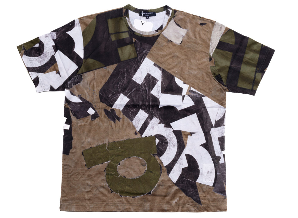 Comme des Garçons HOMME Camo T-Shirt