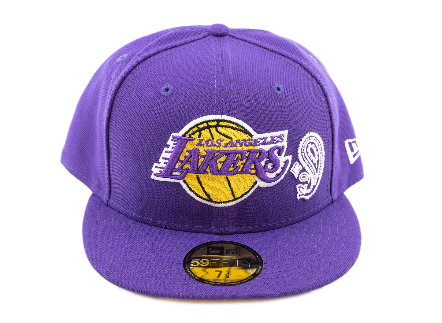 New Era Los Angeles Lakers 59FIFTY Paisley Brim Fitted Hat