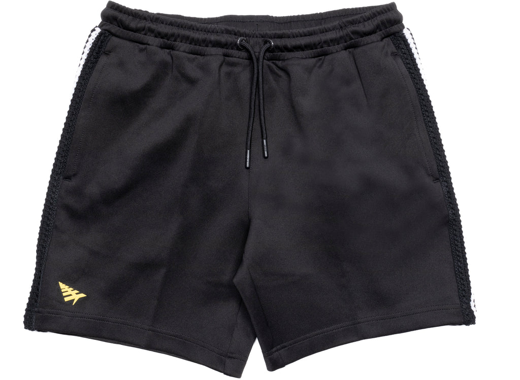 Paper Planes Kingston Crochet Stripe Track Shorts
