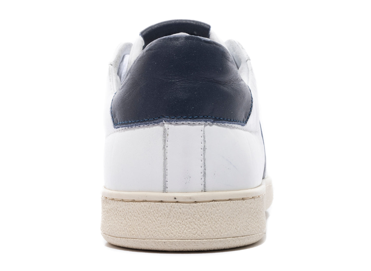 Rhude Court Shoe in White and Navy