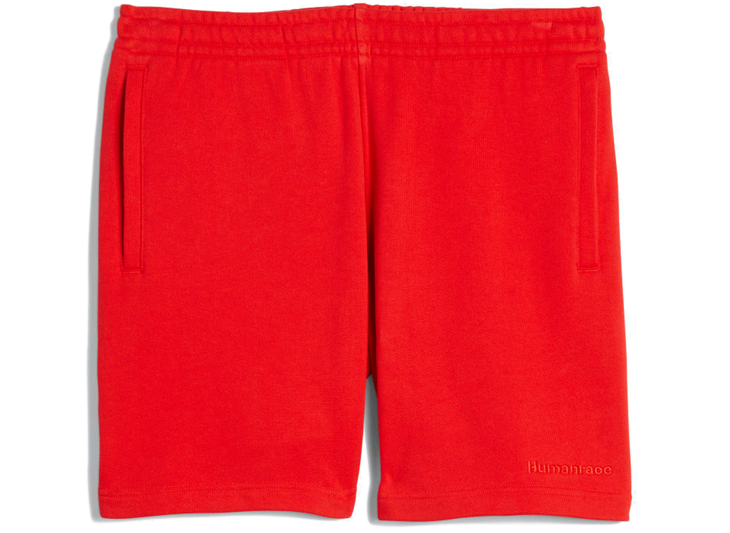 Adidas Pharrell Williams Basics Shorts in Vivid Red