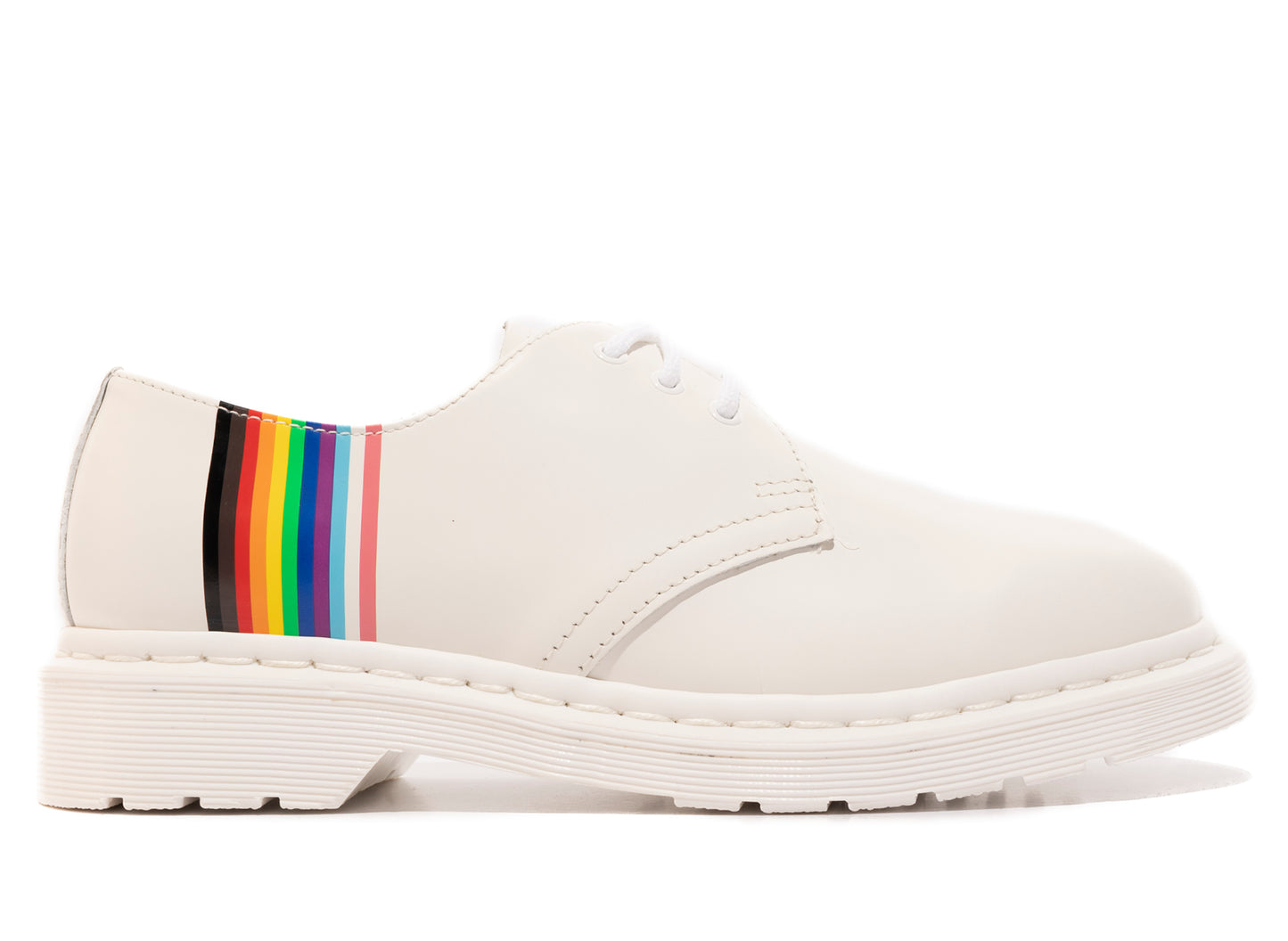 Dr. Martens 1461 For Pride White Smooth Boots