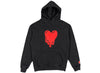Emotionally Unavailable Heart Logo Hoodie