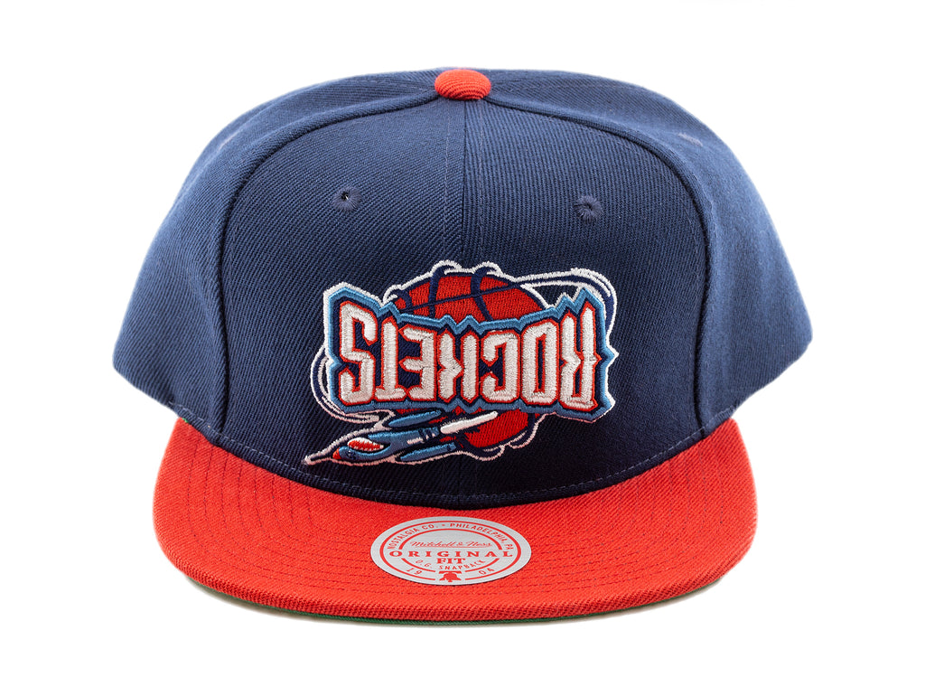 Mitchell & Ness Upside Down HWC Houston Rockets Snapback