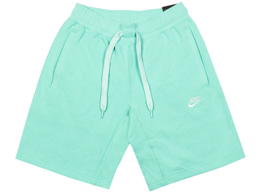 Nike Sportswear Classic Fleece Shorts in Aqua Blue