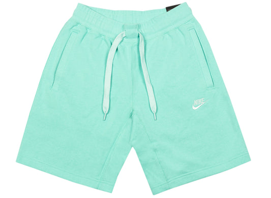 Nike Sportswear Classic Fleece Shorts in Aqua Blue