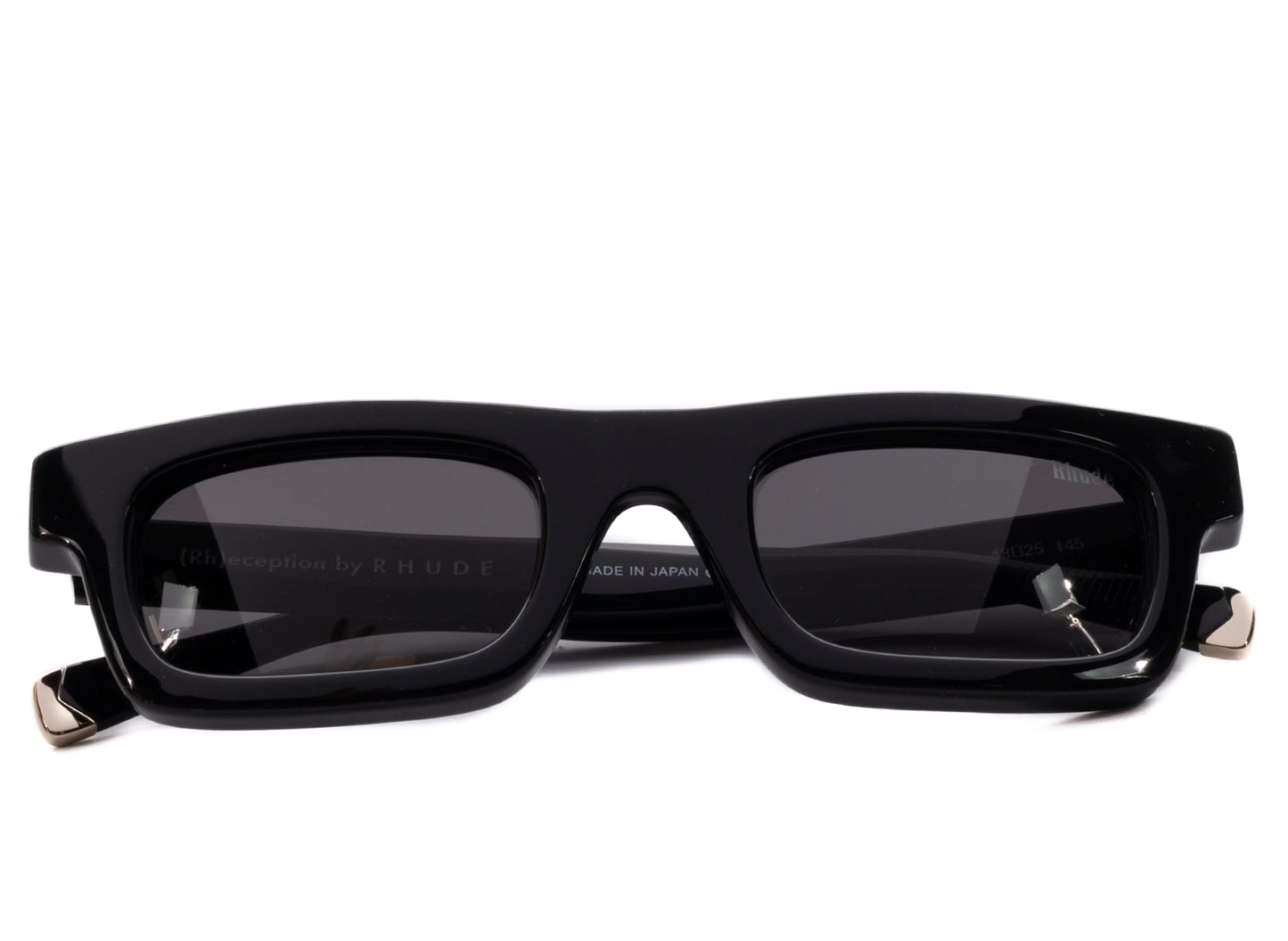 Rhude Lightning Frame Sunglasses in Black