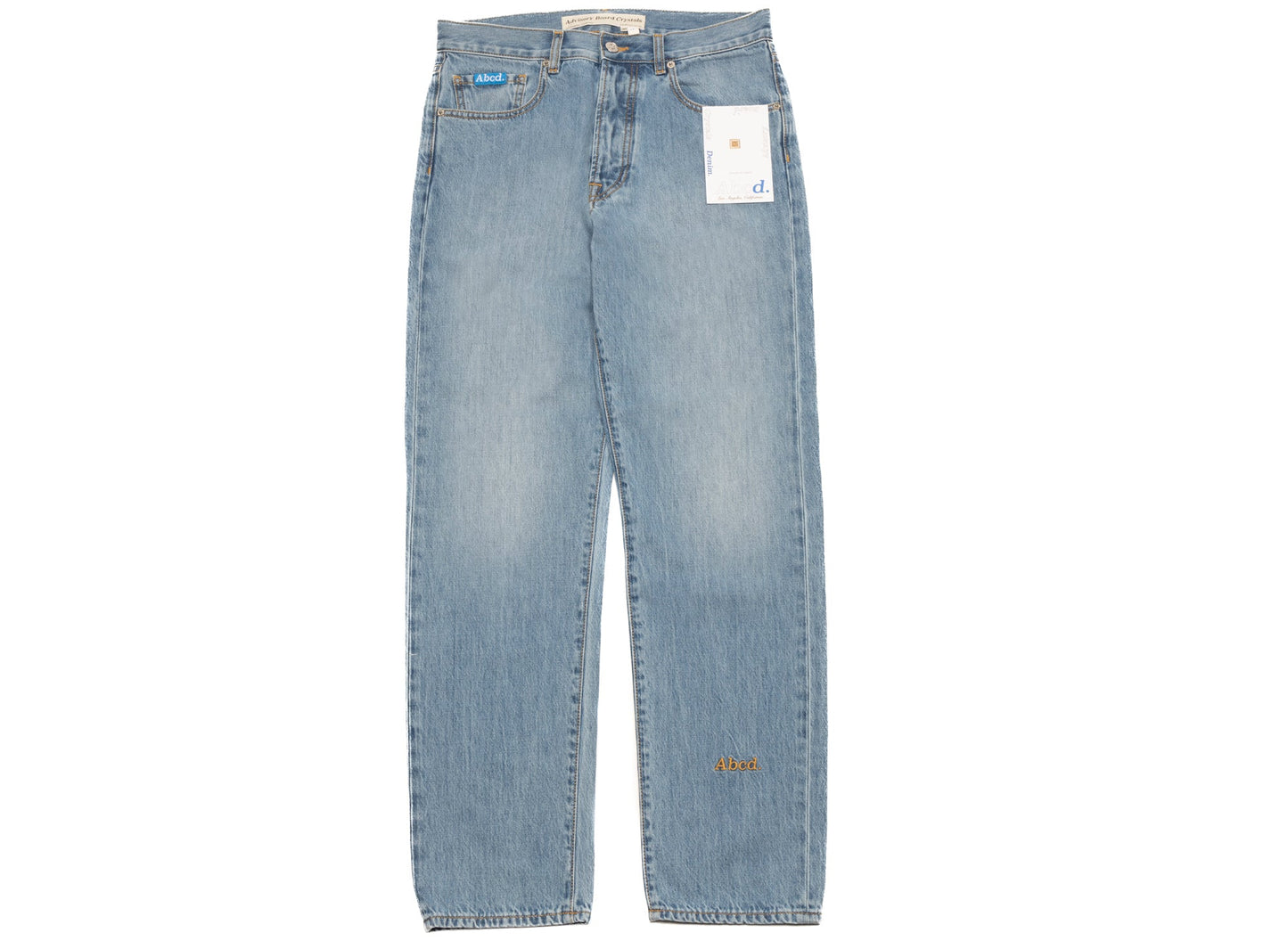 Advisory Board Crystals Abcd. Original Fit Jeans in Light Blue