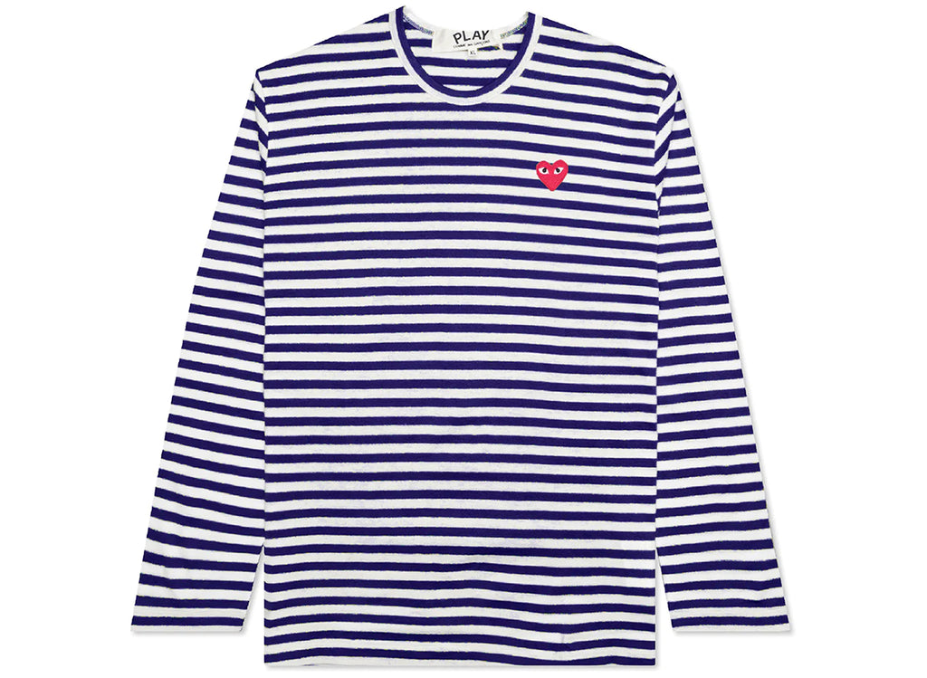 Comme des Garçons Play Striped Long Sleeve