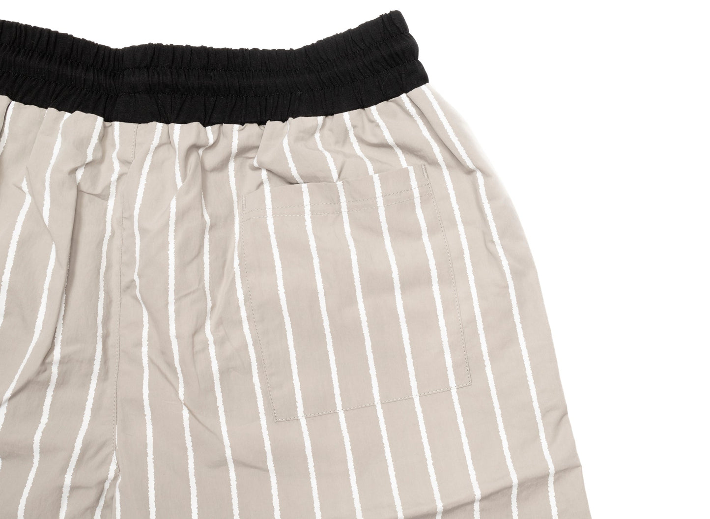 Diet Starts Monday Pinstripe Shorts in Grey