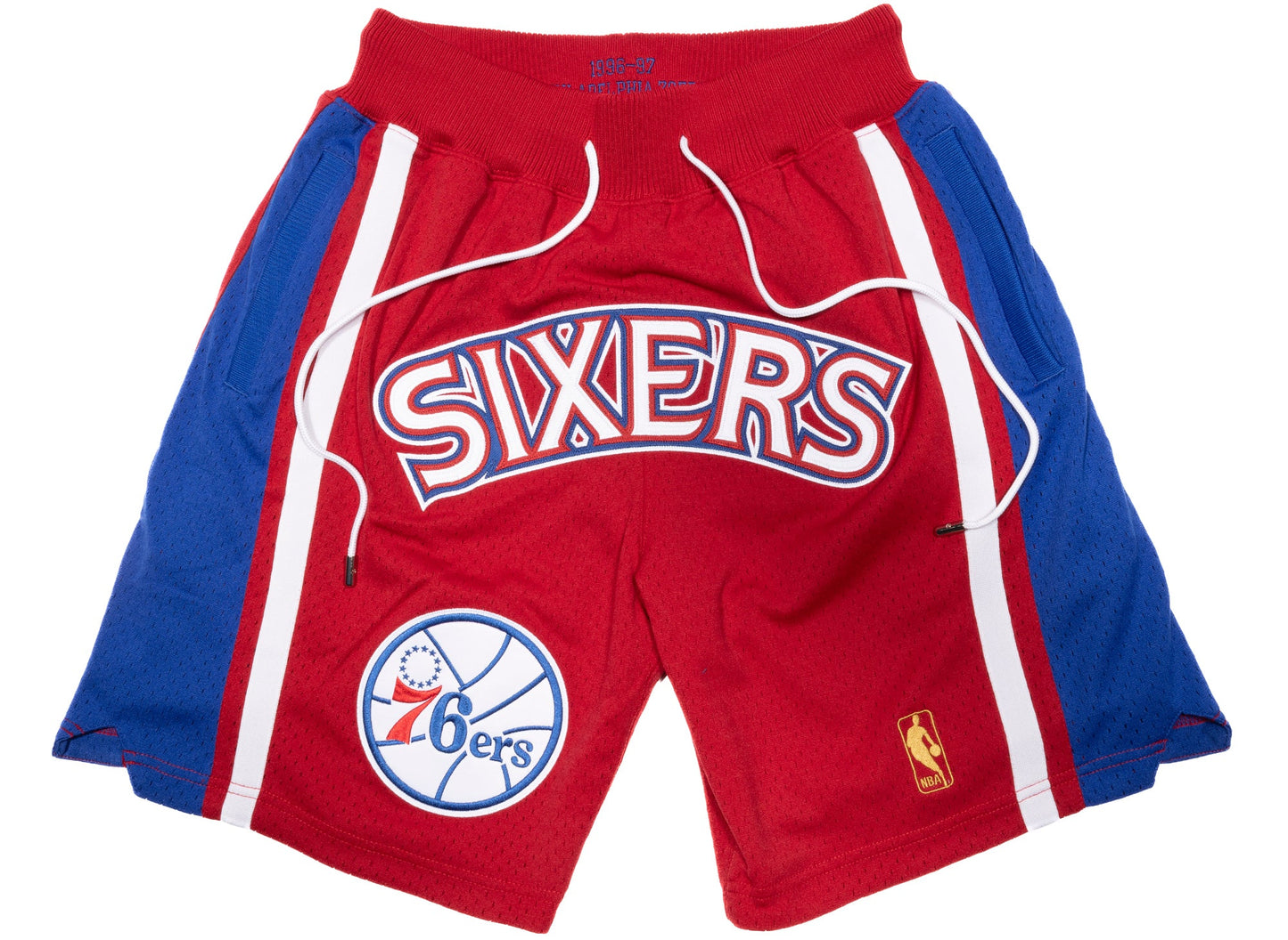 Mitchell Ness x Just Don NBA Hardwood Classics 76ers Shorts