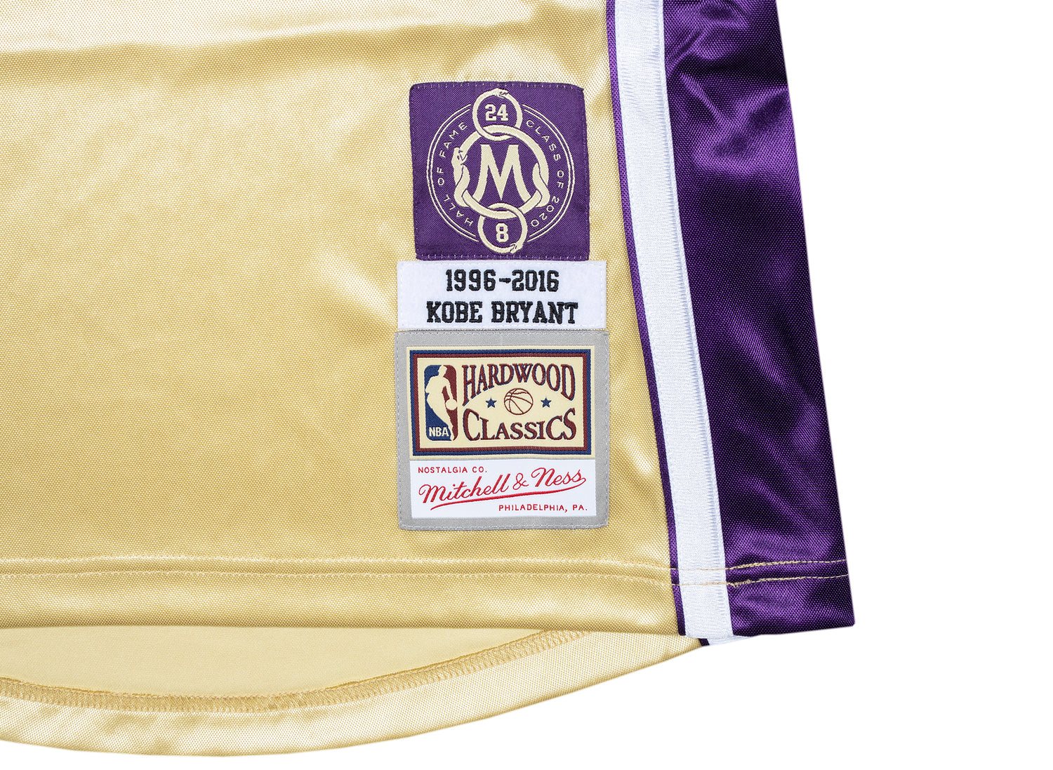 Mitchell & Ness Kobe Bryant Hall of Fame Lakers Authentic Jersey S / Purple