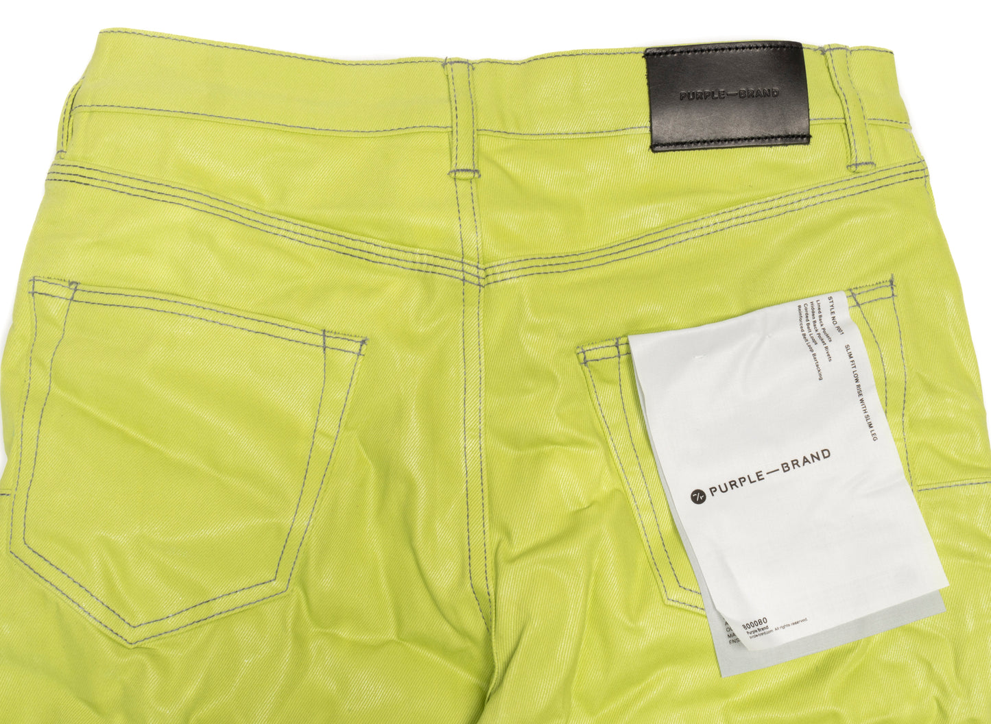 Purple Brand Acid Raw Denim Jeans