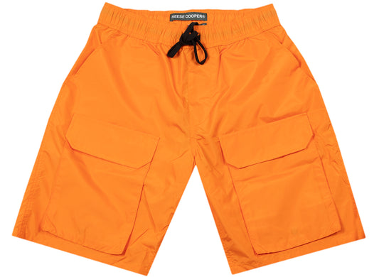 Reese Cooper Ripstop Cargo Shorts in Orange